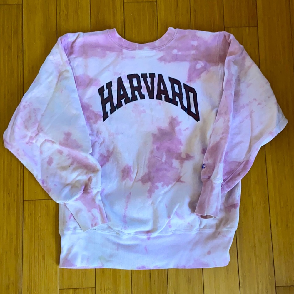 vintage champion Harvard sweat shirt
